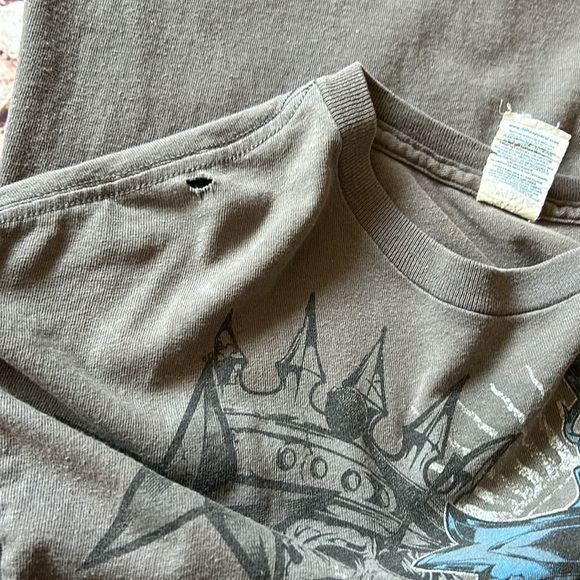 Men's Skulls Iron Cross T-Shirt Size XL - Picture 7 of 10